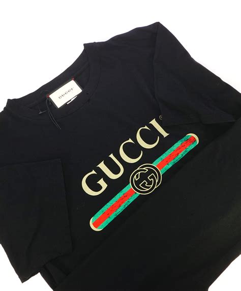 ebay vintage gucci t shirt|original gucci t shirt price.